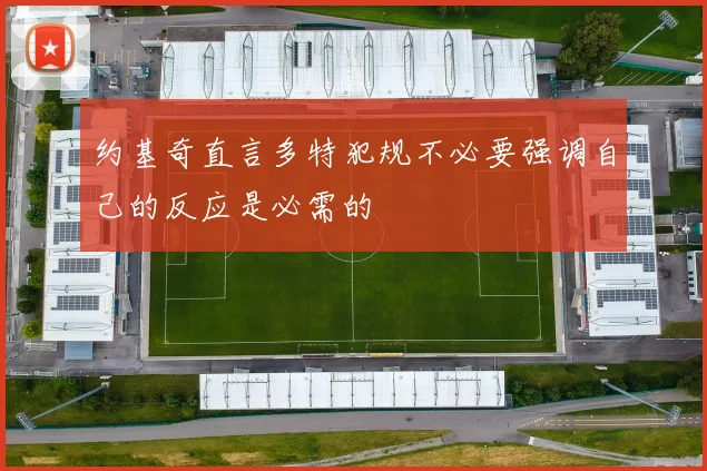 约基奇直言多特犯规不必要强调自己的反应是必需的